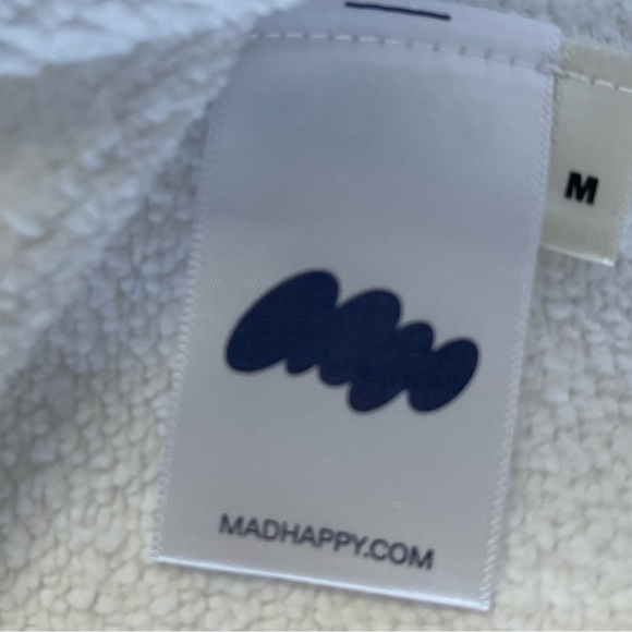 MADhappy RARE Pink and White Crewneck sweatshirt NWT - Picture 6 of 12